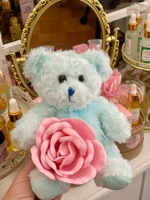 Teddy Bear “ Rosey”  Stuffed